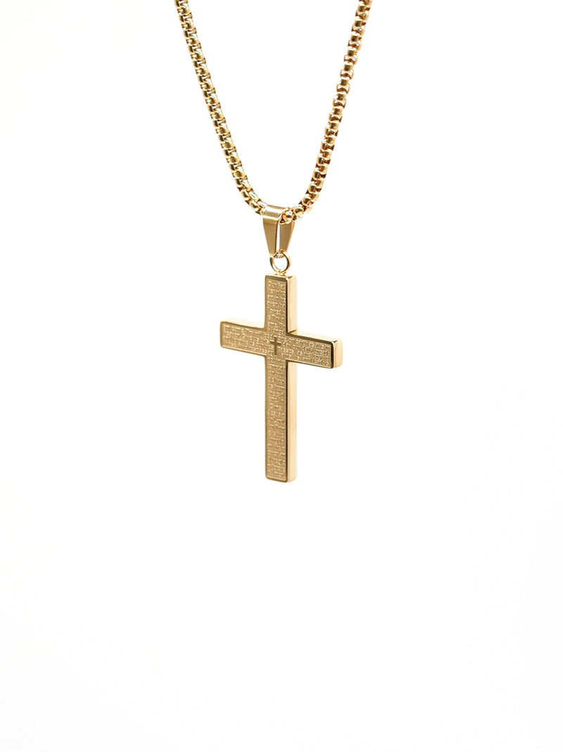 Load image into Gallery viewer, HolStrength - Lord's Prayer Cross Pendant Necklace