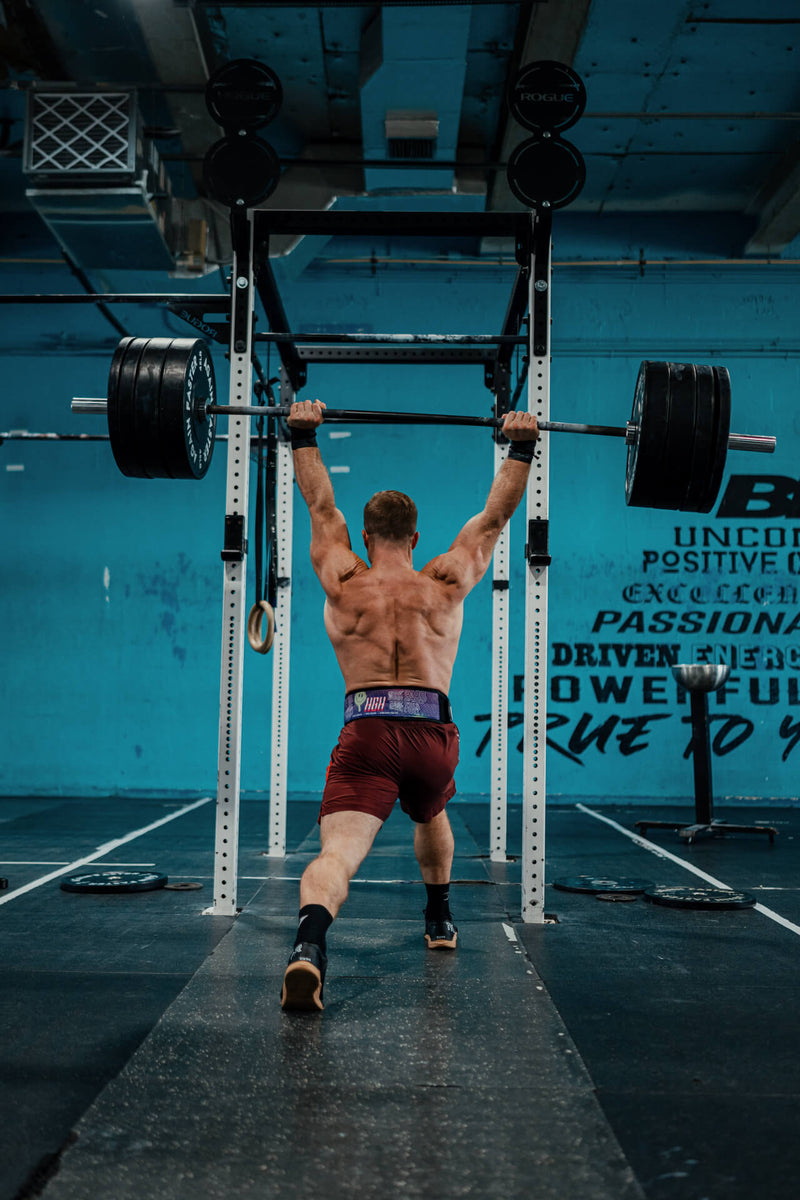 Load image into Gallery viewer, Bear KompleX - "APEX" Premium Leather Belt - Noah Ohlsen "Happy But Hungry" - Weight Belt