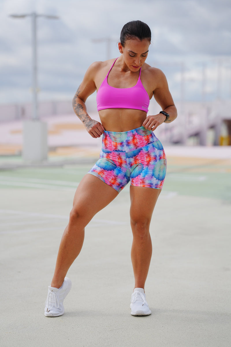 Load image into Gallery viewer, Peachy Athletic - Simply Divine Squat-Proof Gym Shorts