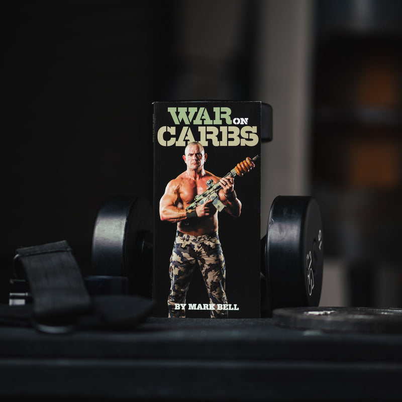 Load image into Gallery viewer, Mark Bell Sling Shot- War On Carbs Book