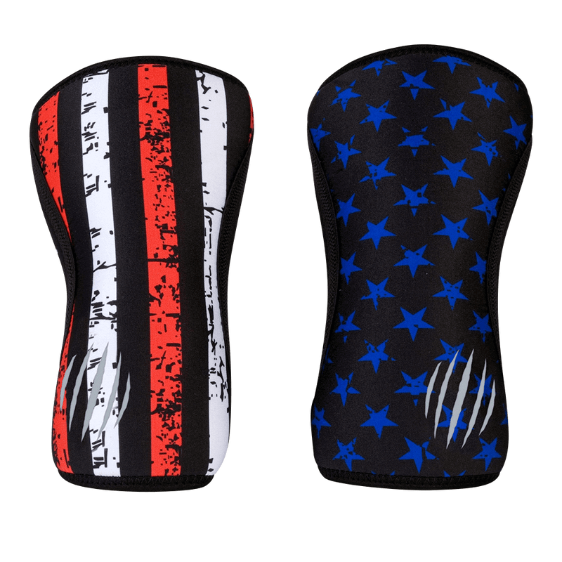 Load image into Gallery viewer, Bear KompleX - Knee Sleeves - Stars & Stripes