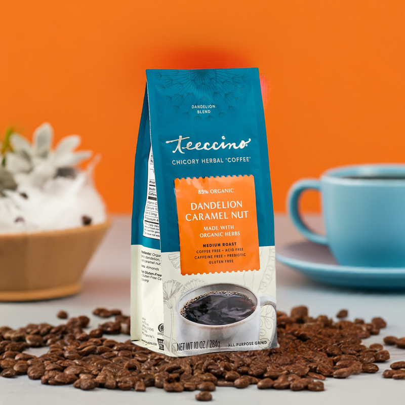 Load image into Gallery viewer, Teeccino - Dandelion Caramel Nut Chicory Herbal Coffee