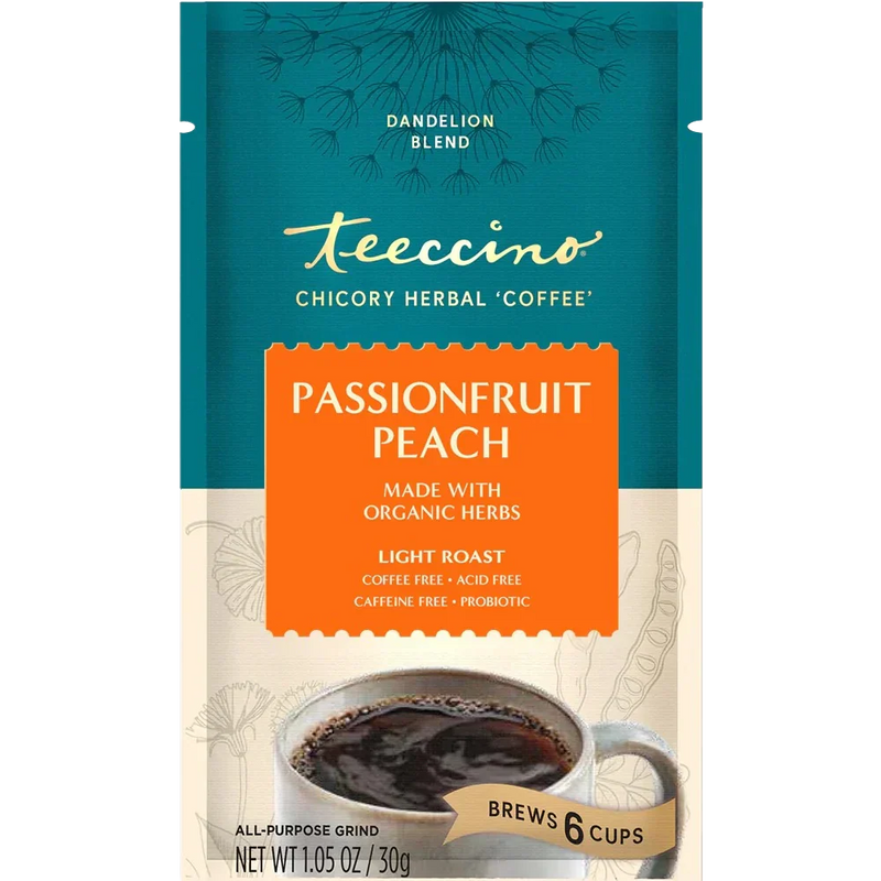 Load image into Gallery viewer, Teeccino - Dandelion Passionfruit Peach Herbal Coffee