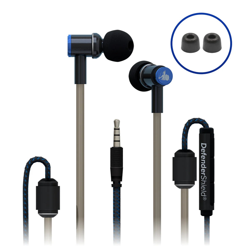 Load image into Gallery viewer, DefenderShield - EMF Radiation-Free Earbuds Air Tube Stereo Headphones