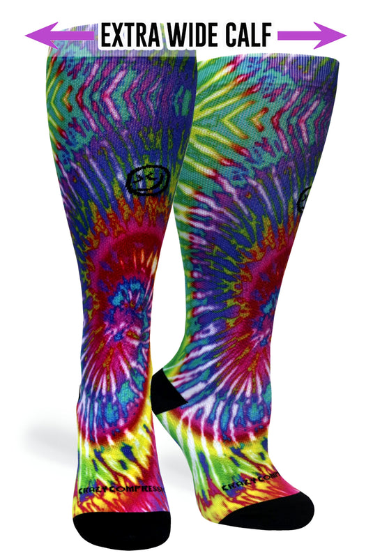 Crazy Compression - Digital-Tie-Dye - (Standard & Extra Wide)