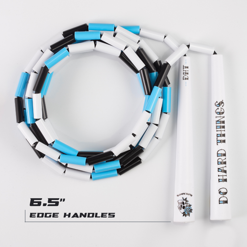 Load image into Gallery viewer, Elite Jumps - Do Hard Things® - Edge 1" Beaded Jump Rope