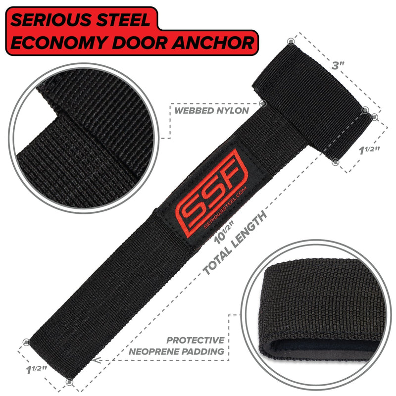 Load image into Gallery viewer, Serious Steel Fitness - Basic Resistance Band Door Anchor