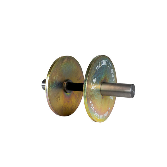 Weight It Out - Solid Steel Loadable Dumbbell Sets