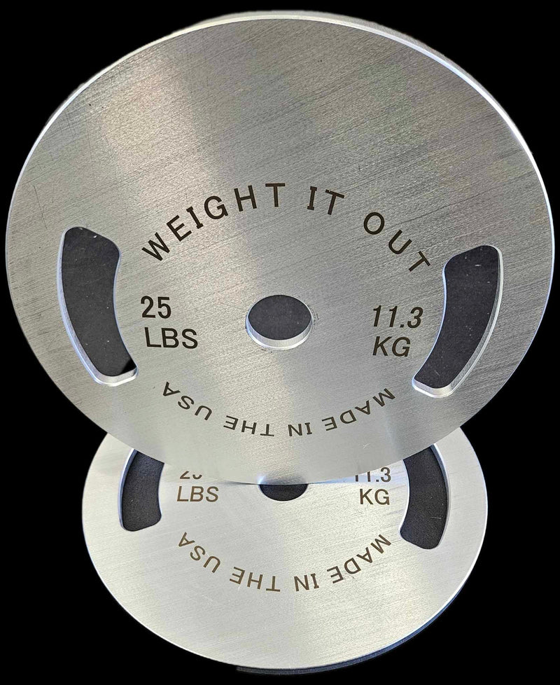 Load image into Gallery viewer, Weight It Out - Solid Steel Calibrated Weight Plate Sets Preorder