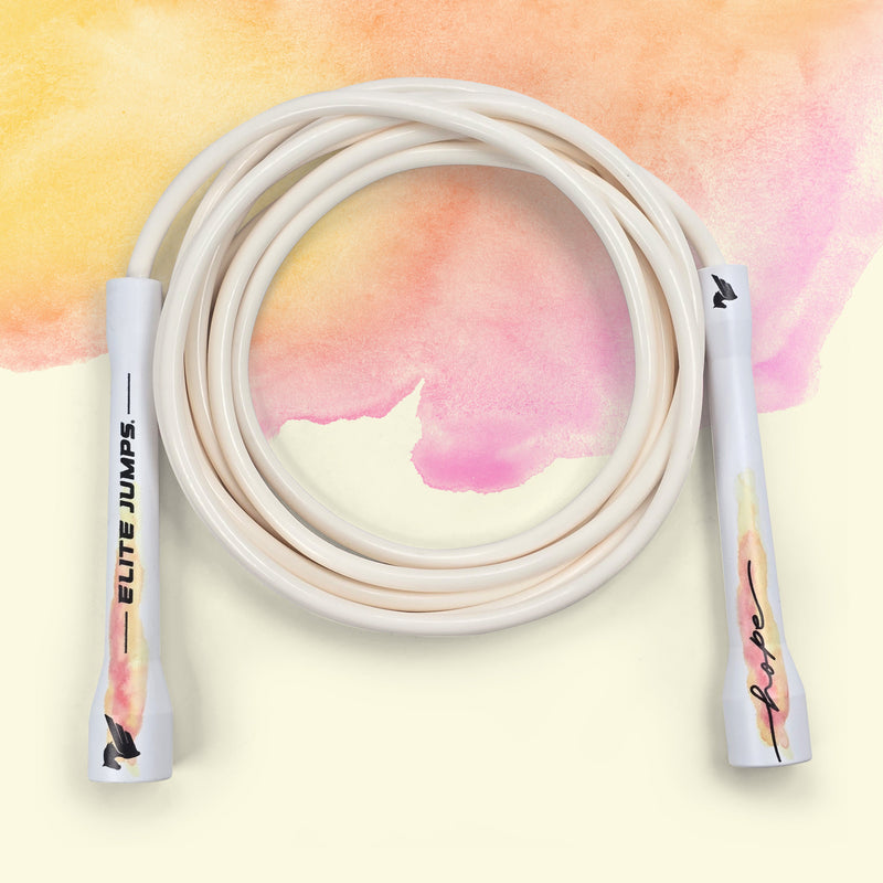 Load image into Gallery viewer, Elite Jumps - Hope Rope - Spring Sunset 6mm PVC Jump Rope