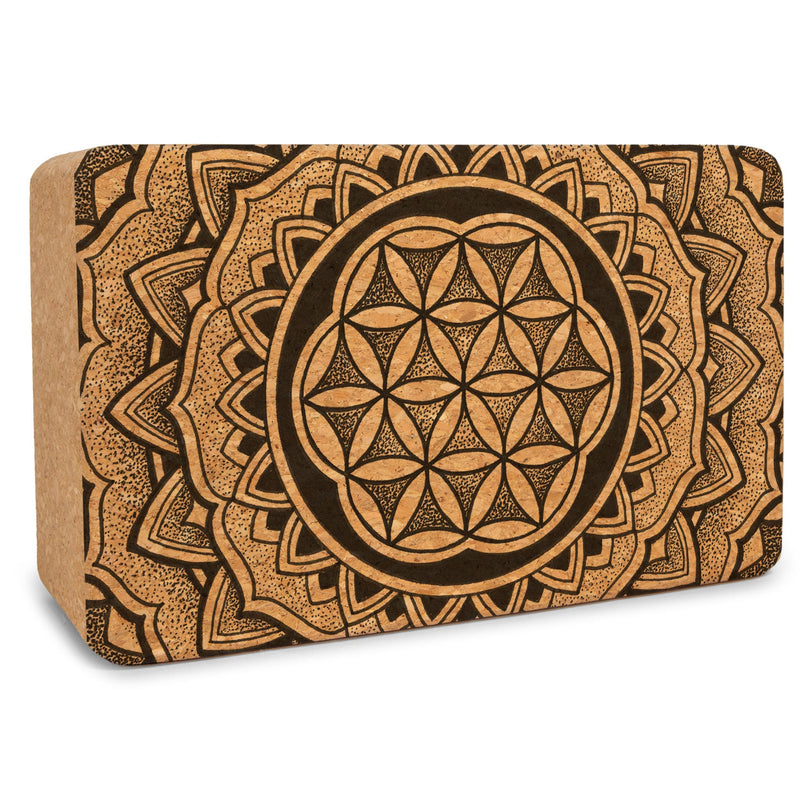 Load image into Gallery viewer, Yoloha Yoga - Earth rest cork yoga block