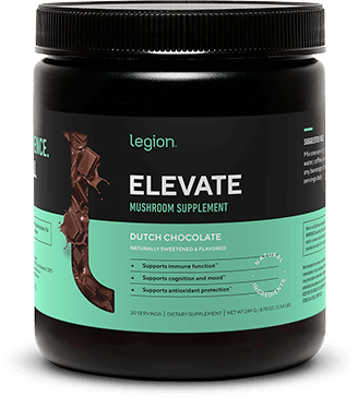 Load image into Gallery viewer, Legion Athletics Elevate Mushroom Supplement Dutch Chocolate