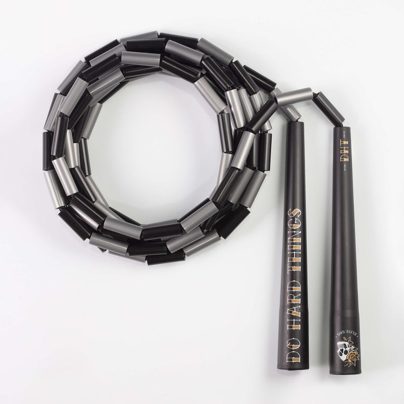 Load image into Gallery viewer, Elite Jumps - Do Hard Things- Edge 1" Beaded Jump Rope