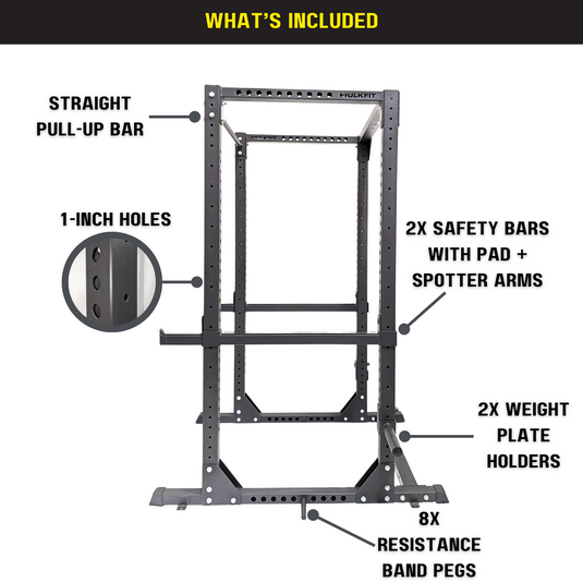 Hulkfit - Elite Series Power Cage and Accessories