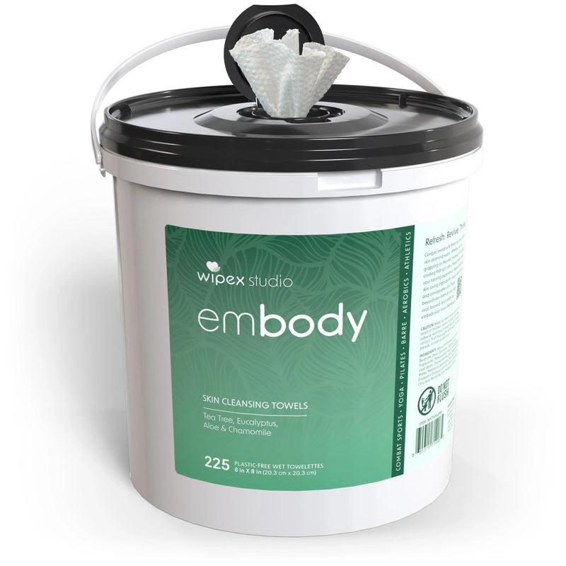 Load image into Gallery viewer, Wipex Co. - Embody® 225ct Eco Body Wipes – Refill Bucket for Wellness Studios