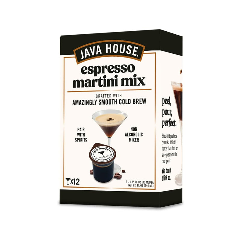 Load image into Gallery viewer, Java House Cold Brew Espresso Martini Mix - Peel and Pour Pods