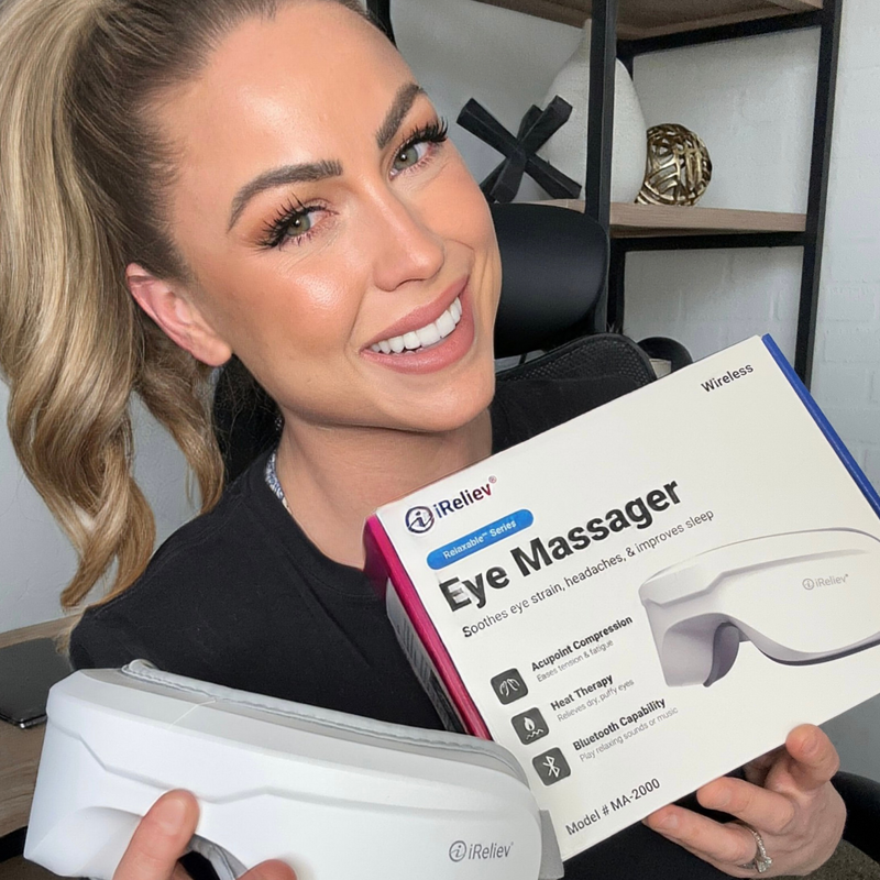 Load image into Gallery viewer, iReliev - Relaxable Eye Massager with Heat