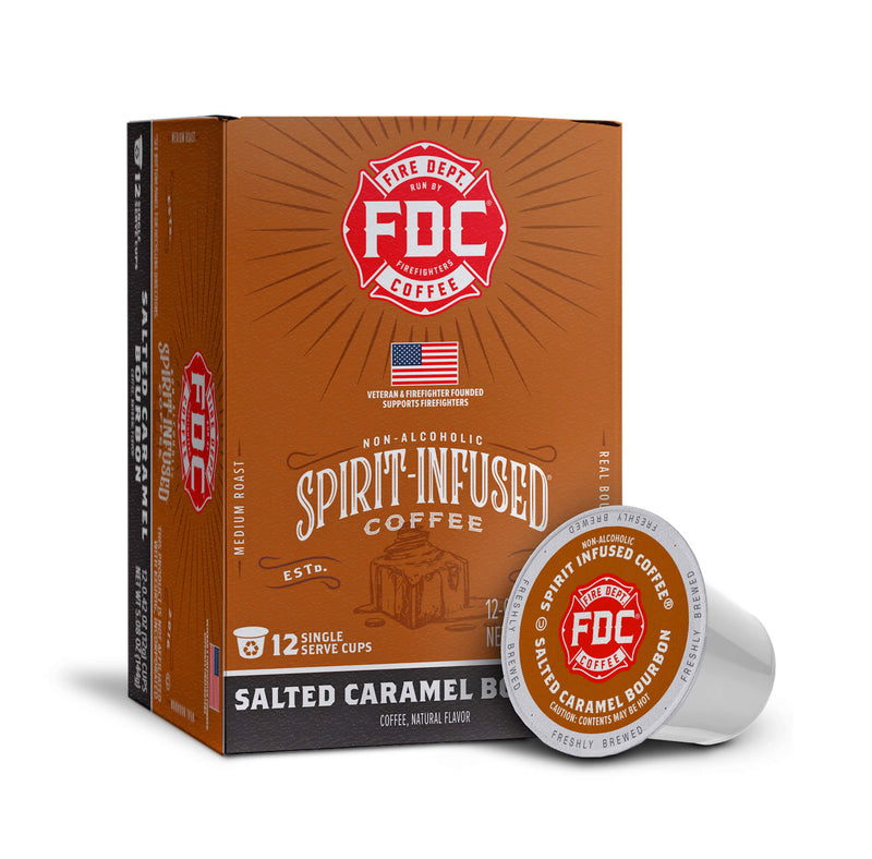 Load image into Gallery viewer, Fire Department Coffee - Salted Caramel Bourbon Infused Coffee Pods