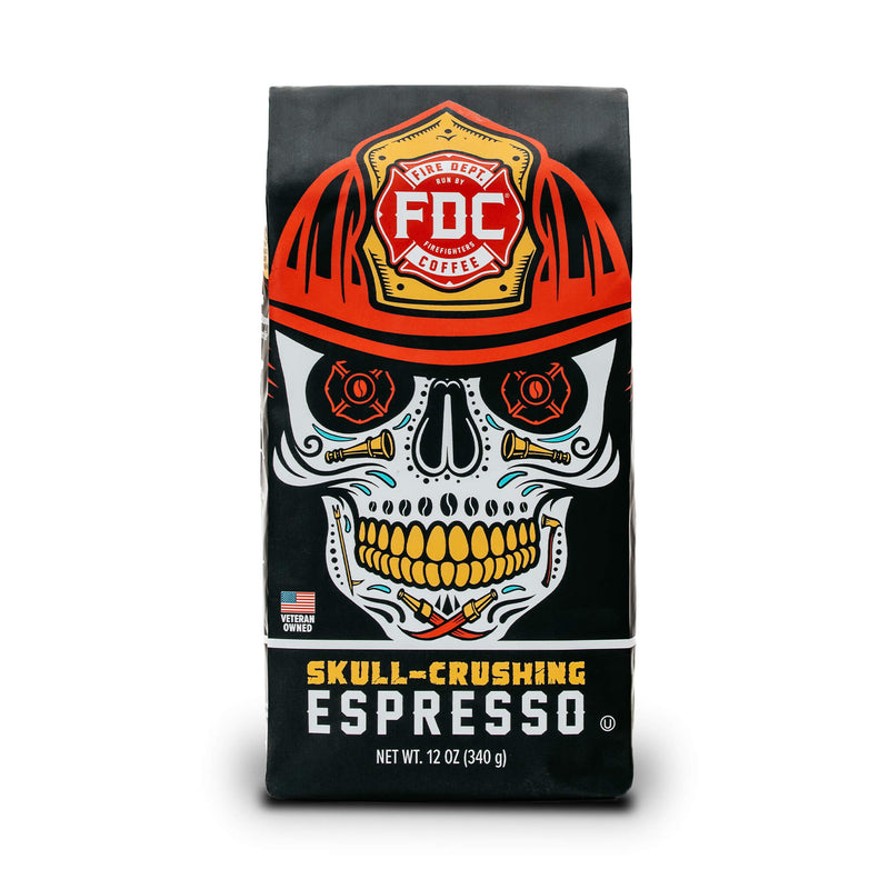 Load image into Gallery viewer, Fire Department Coffee - Skull Crushing Espresso