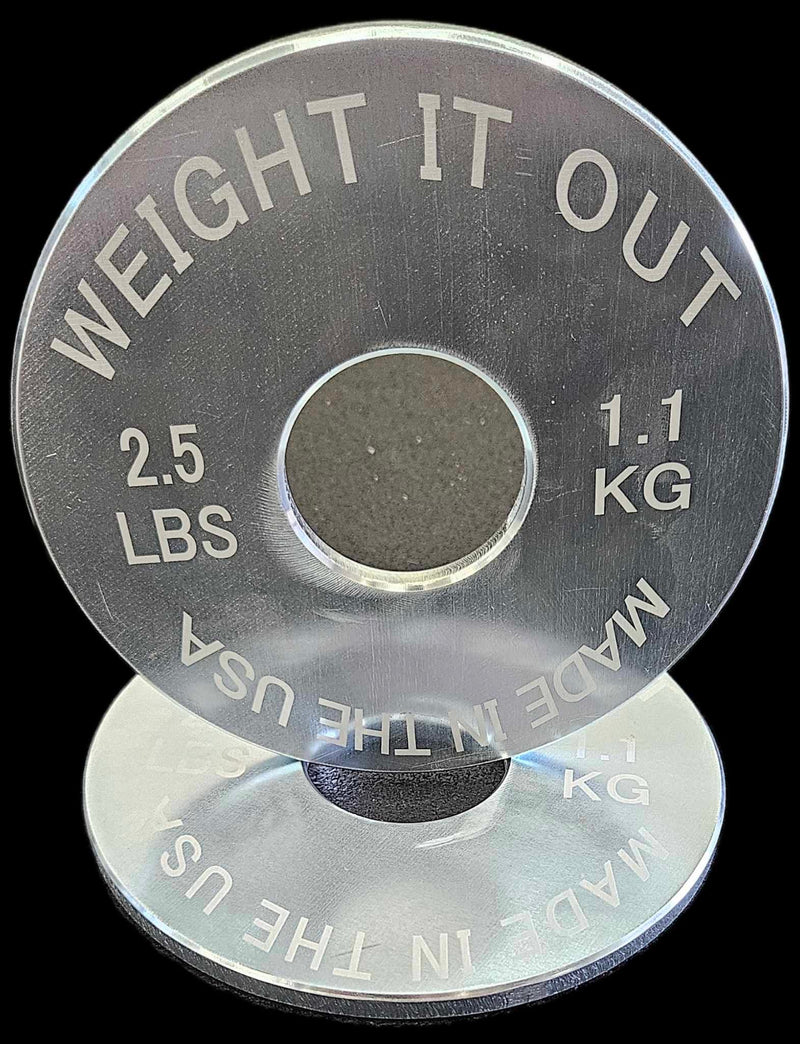 Load image into Gallery viewer, Weight It Out - Solid Steel Calibrated Weight Plate Sets