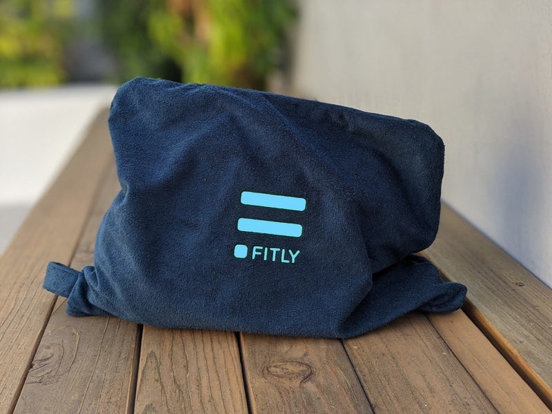 Load image into Gallery viewer, Fitly - Towel - Innovative Seat Covers - Blue accents