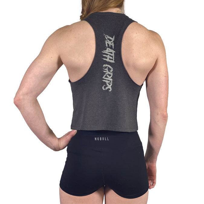 Load image into Gallery viewer, JerkFit - Women's Death Grips Flag Crop Tank