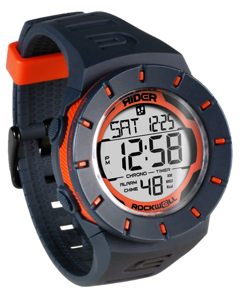 Load image into Gallery viewer, Rockwell Time - Coliseum Fit™ Forum (Cobalt Blue/Orange) Watch