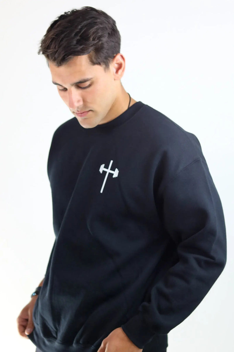 Load image into Gallery viewer, HolStrength - Faith Over Fear Crewneck