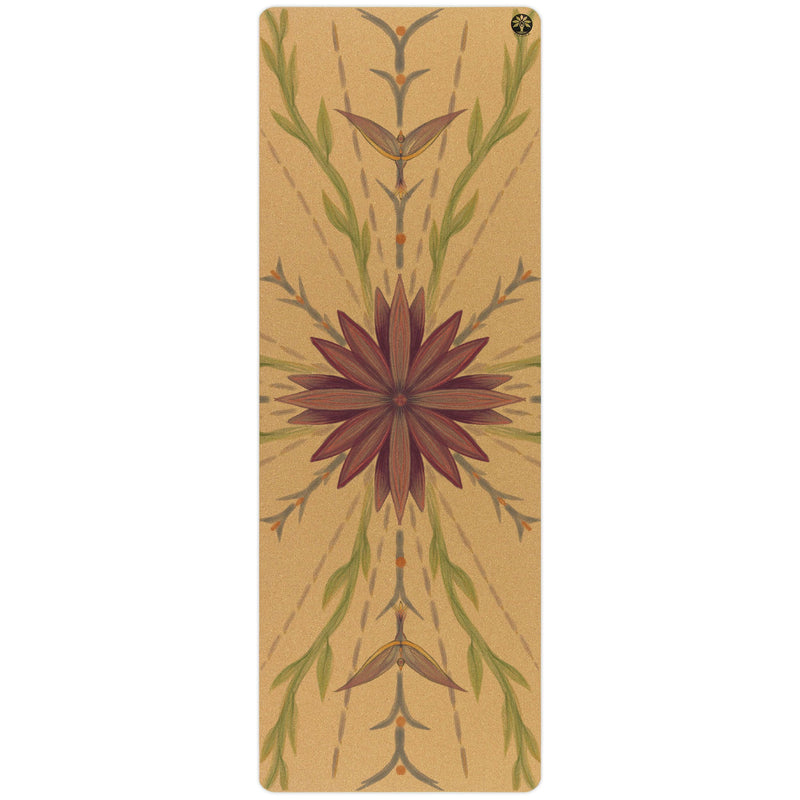 Load image into Gallery viewer, Yoloha Yoga - Flight Home Aura Cork Yoga Mat