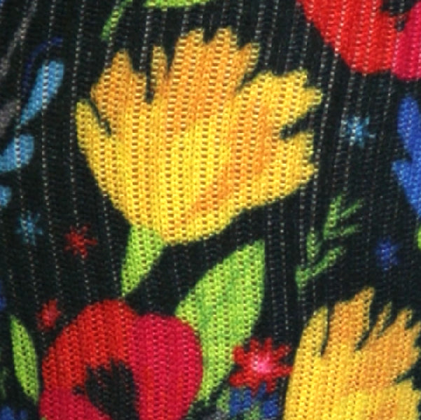 Load image into Gallery viewer, Crazy Compression - Flower Faces - (Standard & Extra Wide)