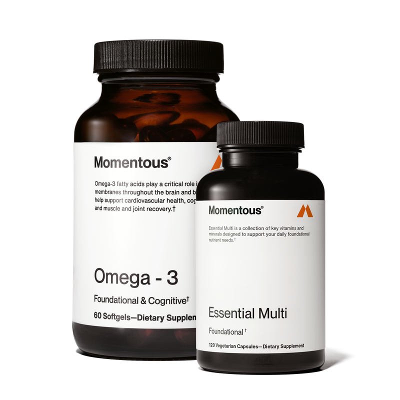 Load image into Gallery viewer, Momentous - Omega-3 & Multi Stack