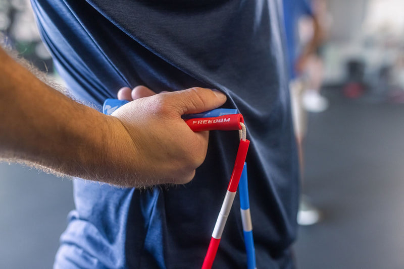 Load image into Gallery viewer, Elite Jumps - Freedom - Usa Flag Beaded Jump Rope