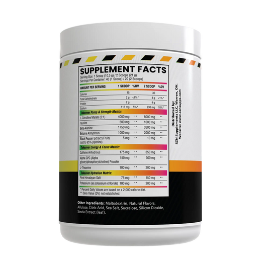 Szn Supplements - Takeover Pre Workout