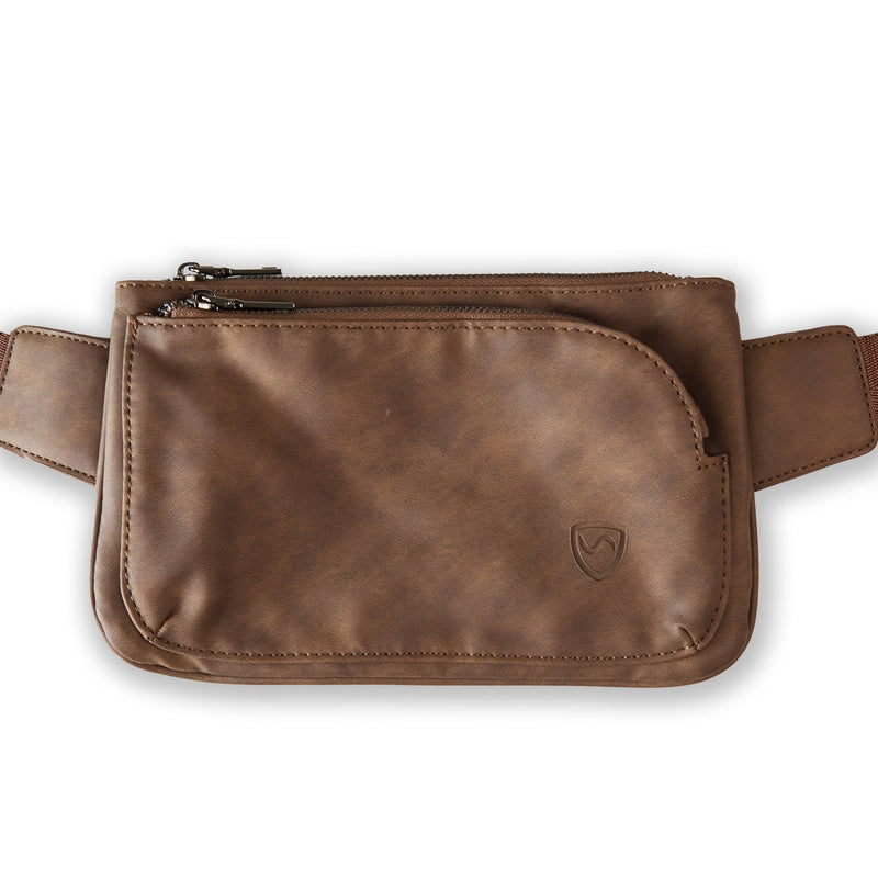 Load image into Gallery viewer, Shield Your Body - Cross Body Fanny Pack - Metro Vegan Leather