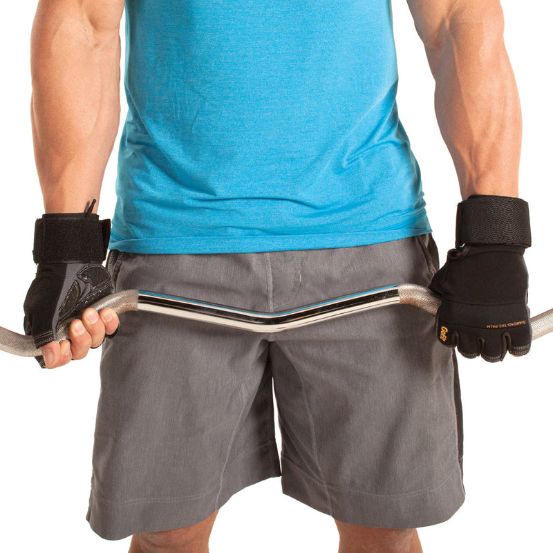 Load image into Gallery viewer, GoFit - Diamond-Tac Wrist Wrap Gloves