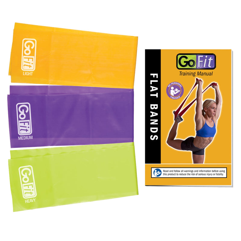 Load image into Gallery viewer, GoFit - Latex-free Flat Bands (Set of 3)