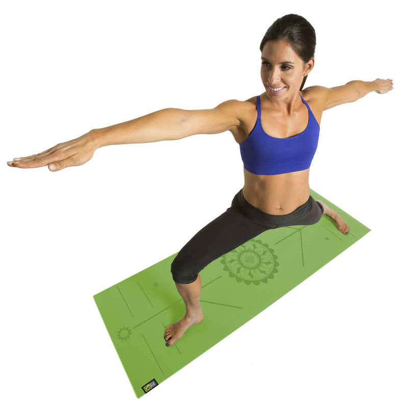 Load image into Gallery viewer, GoFit - Yoga AlignMat™ - Green