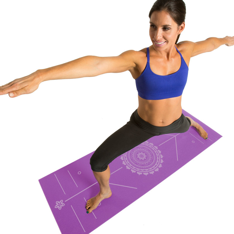 Load image into Gallery viewer, GoFit - Yoga AlignMat™ - Purple
