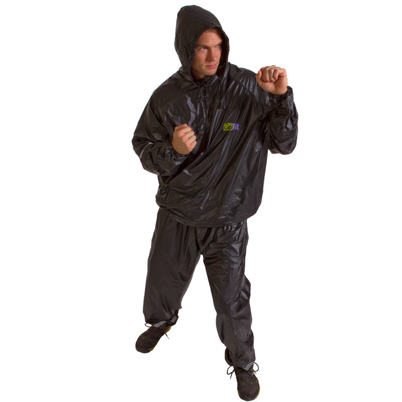 Load image into Gallery viewer, GoFit - Hooded Sweat Suit