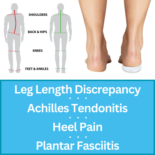 Soul insole - Heel lifts / gel heel cushions