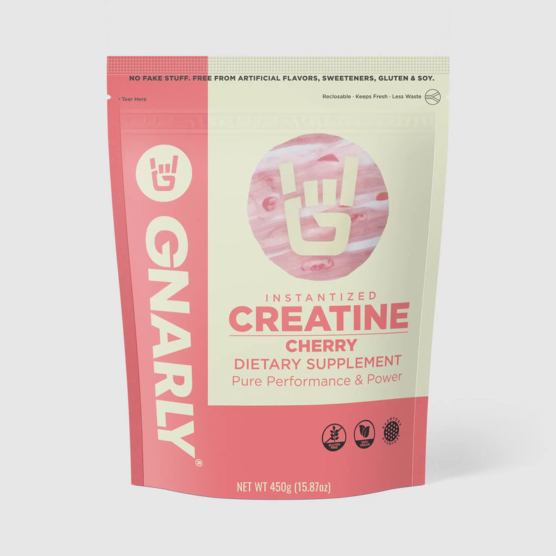 Load image into Gallery viewer, Gnarly Instantized Creatine Cherry Bag - Front