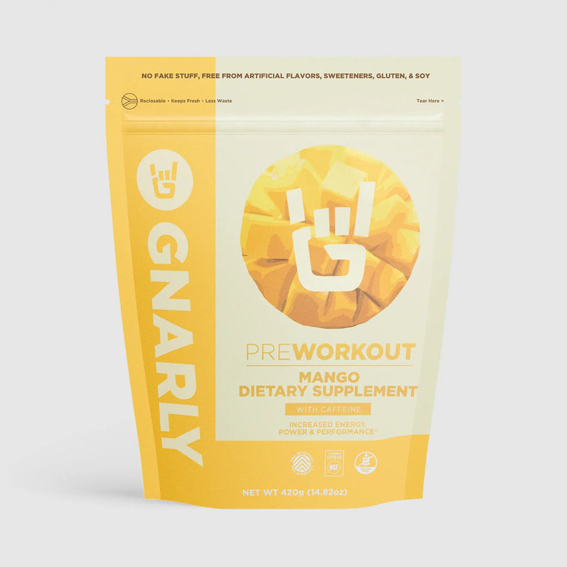 Load image into Gallery viewer, Gnarly Pre-Workout Mango Can - Front