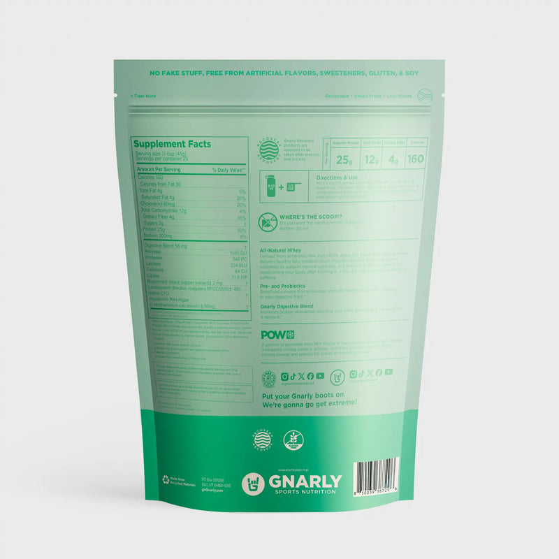 Load image into Gallery viewer, Gnarly Sports Nutrition - Grass-Fed Whey Protein