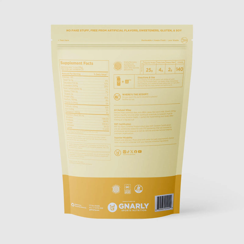 Load image into Gallery viewer, Gnarly Sports Nutrition - Grass-Fed Whey Protein