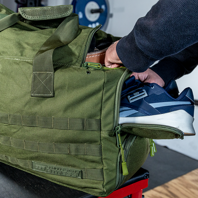 Load image into Gallery viewer, Serious Steel Fitness - Big Bud Duffel Bag (63L)