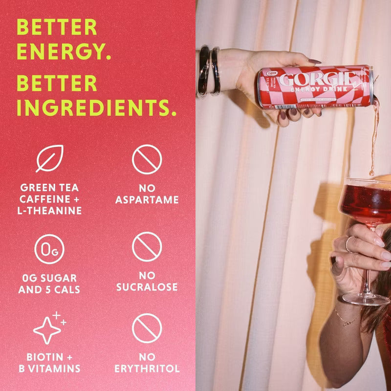 Load image into Gallery viewer, GORGIE - Energy Drink Cranberry Party Pop