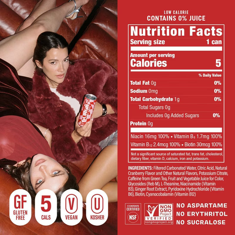 Load image into Gallery viewer, GORGIE - Energy Drink Cranberry Party Pop