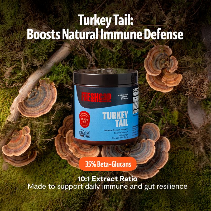 Load image into Gallery viewer, FreshCap Mushrooms - Organic Turkey Tail Mushroom Powder