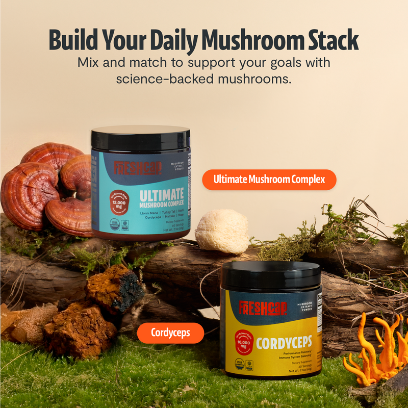 Load image into Gallery viewer, FreshCap Mushrooms - Organic Mushroom Extract Powder Blend