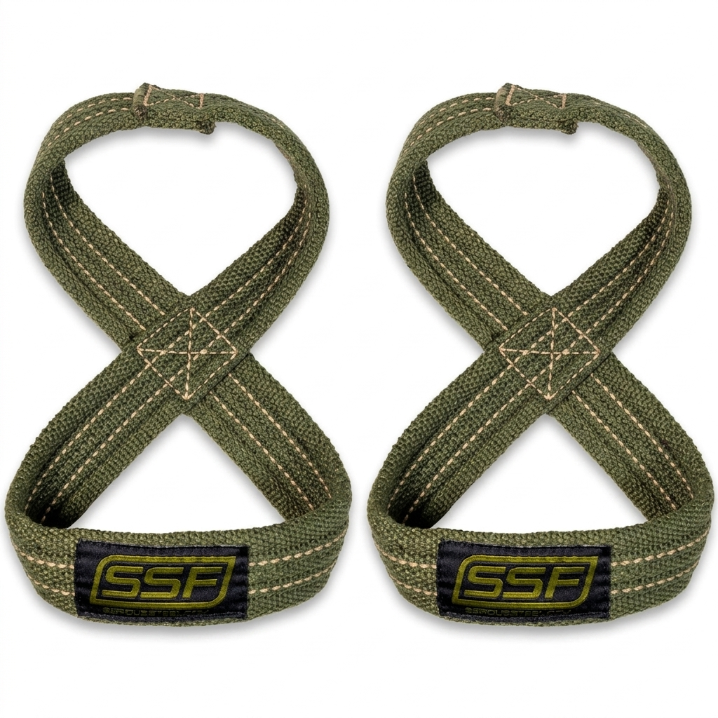 Figure 8 Lifting Straps for Deadlifts | Serious Steel – Living.Fit